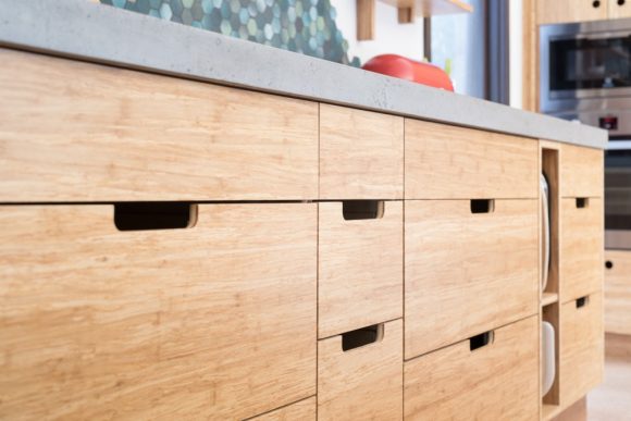 Drawers close-up.