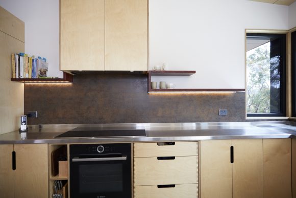 Plywood & redgum kitchen 6