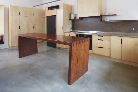 Plywood & redgum kitchen 3