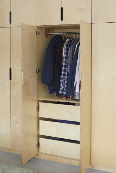 Plywood wardrobe 3